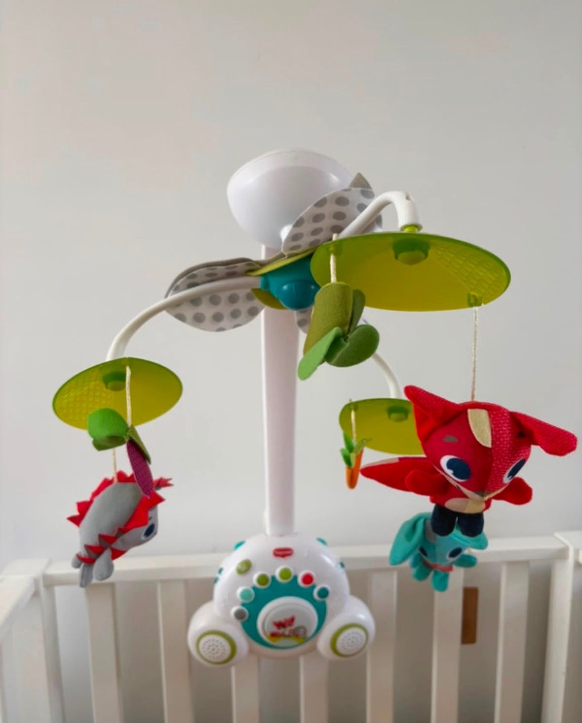 Tiny Love Meadow Days Soothe 'n Groove Mobile, Ophalen, Nieuw, Mobiel, Met licht