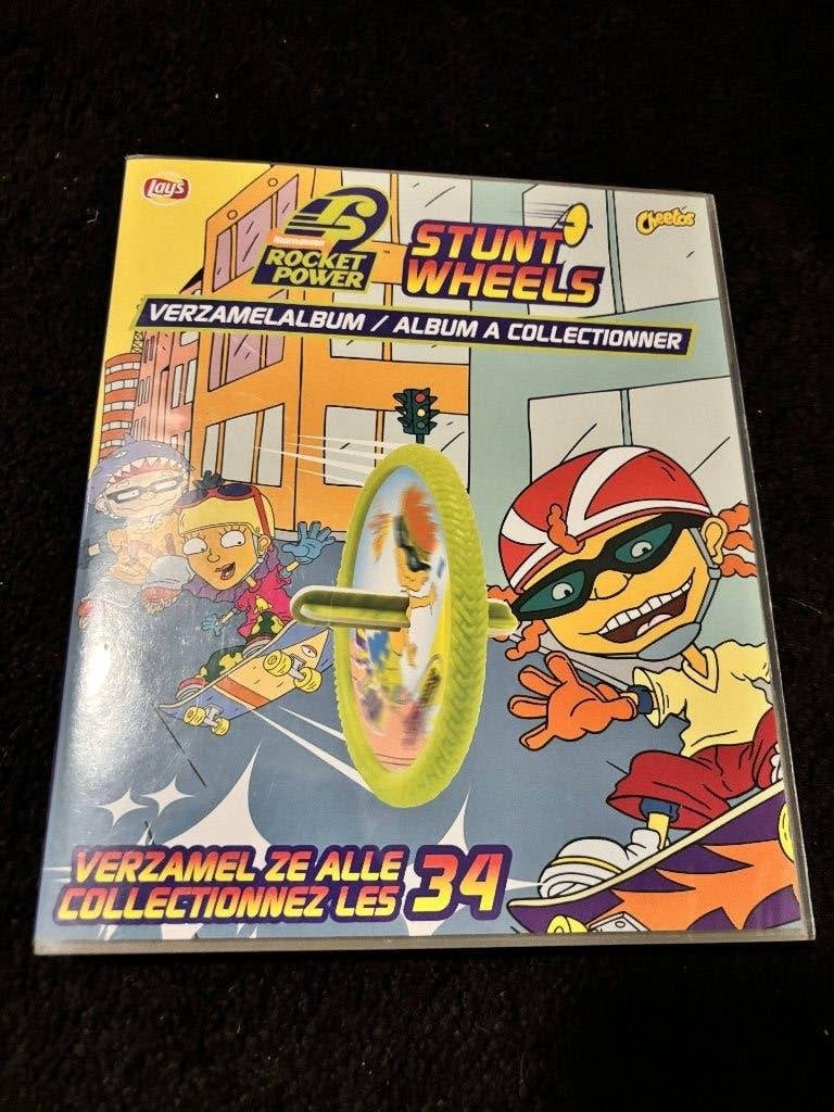 Rocket Power Stunt wheels (nickelodeon) Lays Cheetos, Verzamelen, Flippo's, Ophalen of Verzenden, Losse flippo's, Met verzamelmap(pen)