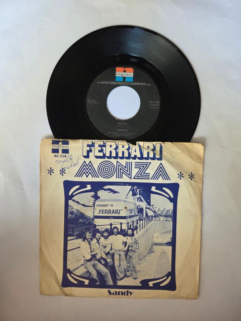 Ferrari - Monza, Ophalen of Verzenden, Gebruikt, 7 inch, Single