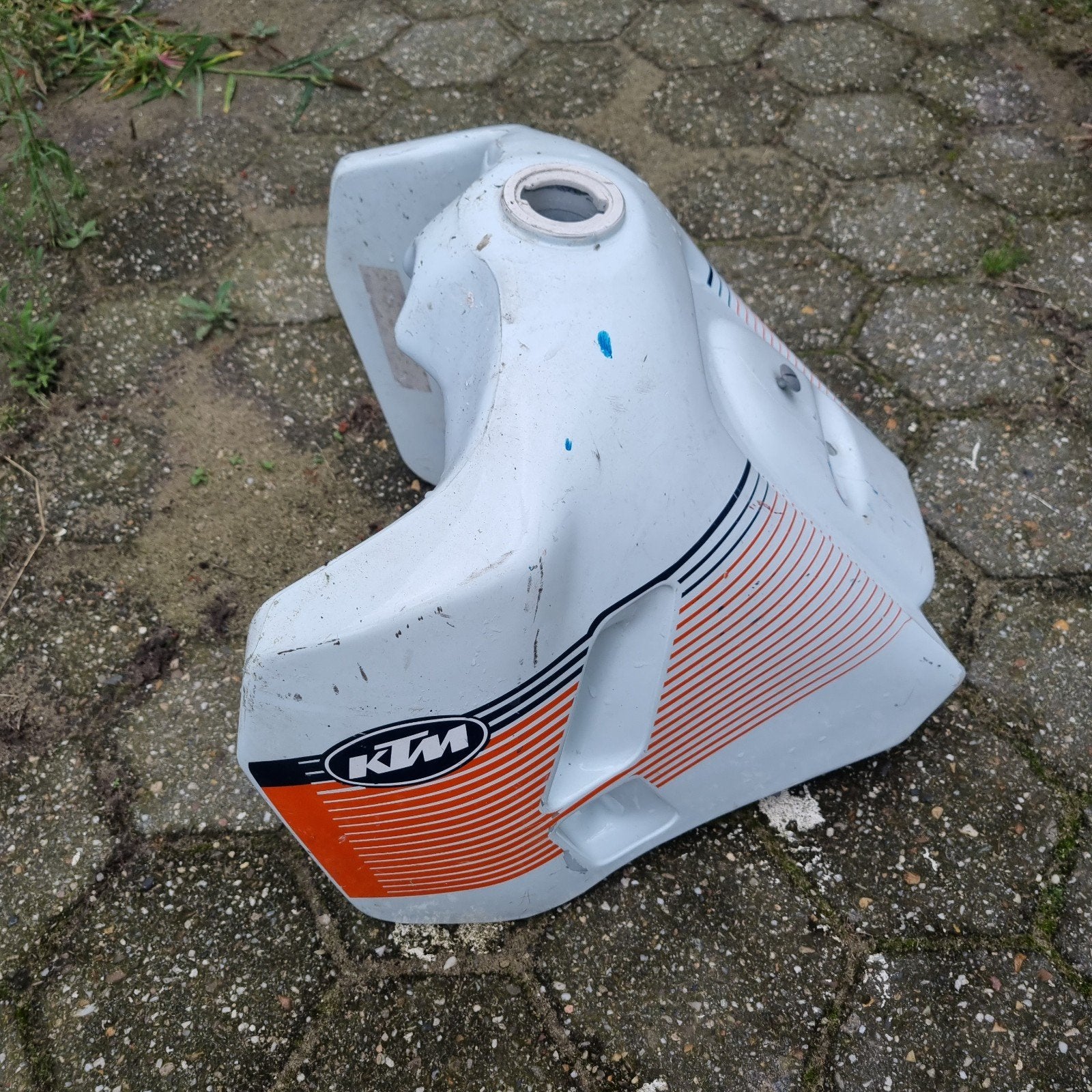 Acerbis tank KTM LC4 600 INCAS 1989, Motoren, Ophalen of Verzenden, Gebruikt