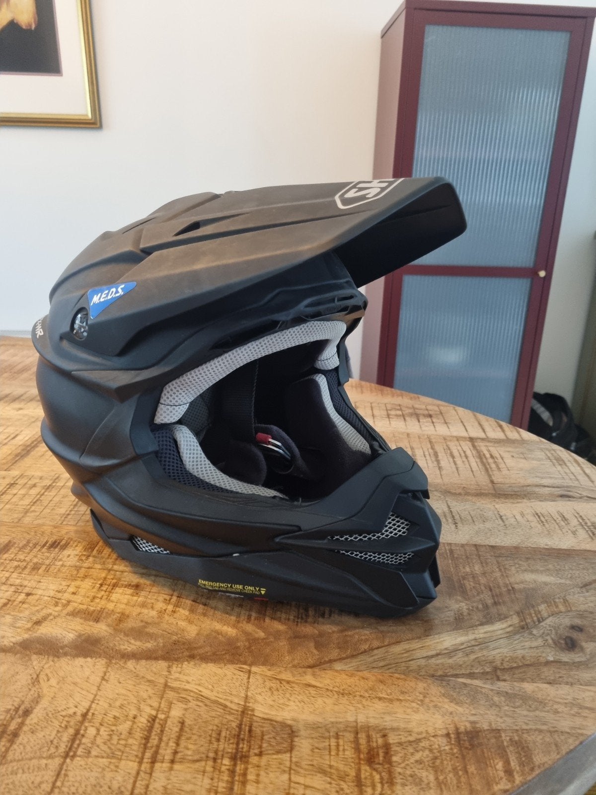 Shoei VFX-WR Offroadhelm - Maat L, Ophalen of Verzenden, Shoei, L, Tweedehands