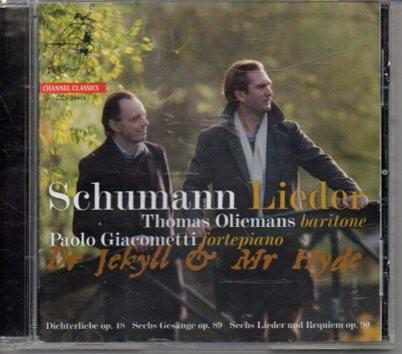 Schumann: Liederen / Thomas Oliemans, Ophalen of Verzenden, Romantiek, Zo goed als nieuw, Vocaal