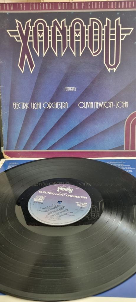 Xanadu Soundtrack LP - ELO & Olivia Newton-John (1980), Fotohoes, Ophalen of Verzenden, Gebruikt, 12 inch
