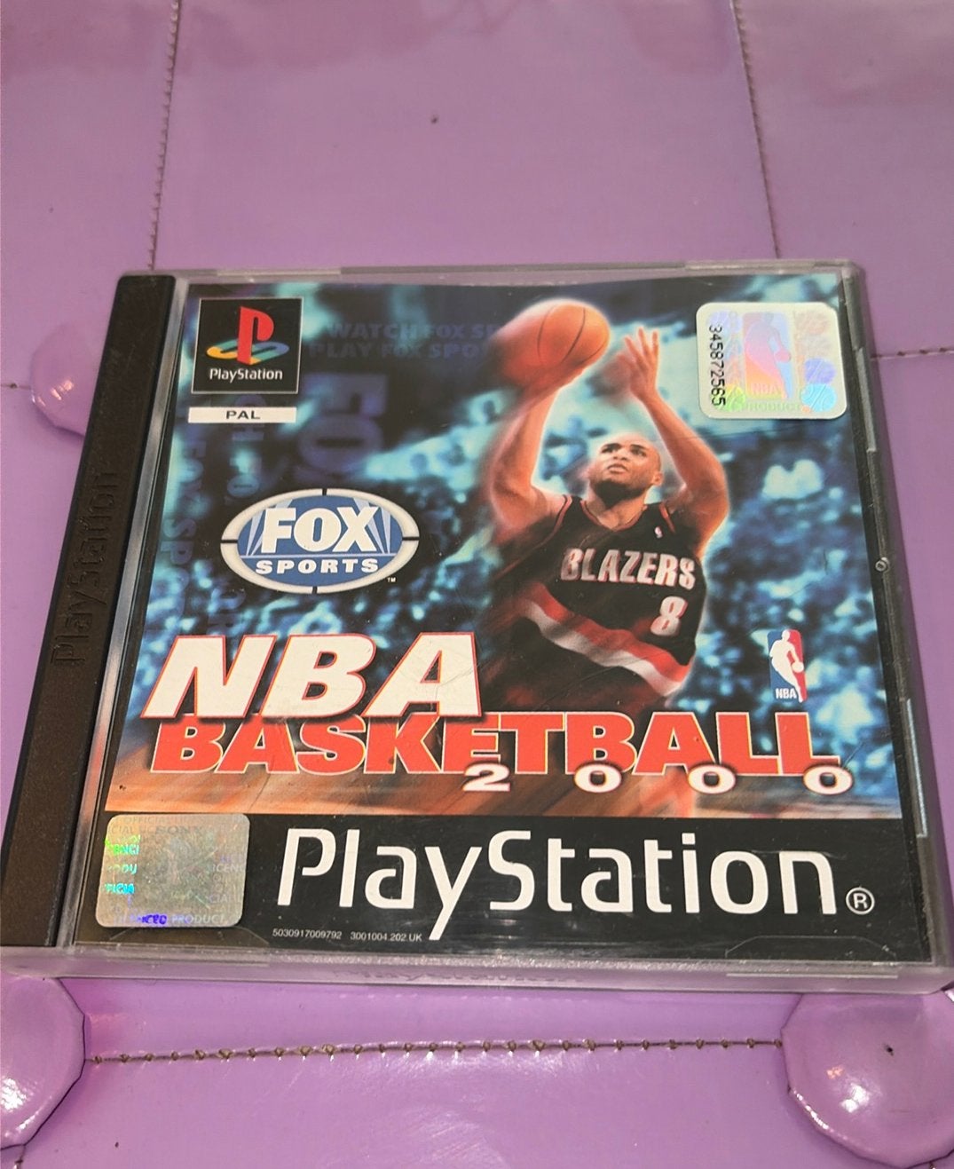 NBA basketball 2000 Playstation 1, Ophalen of Verzenden, Zo goed als nieuw, Sport, 3 spelers of meer