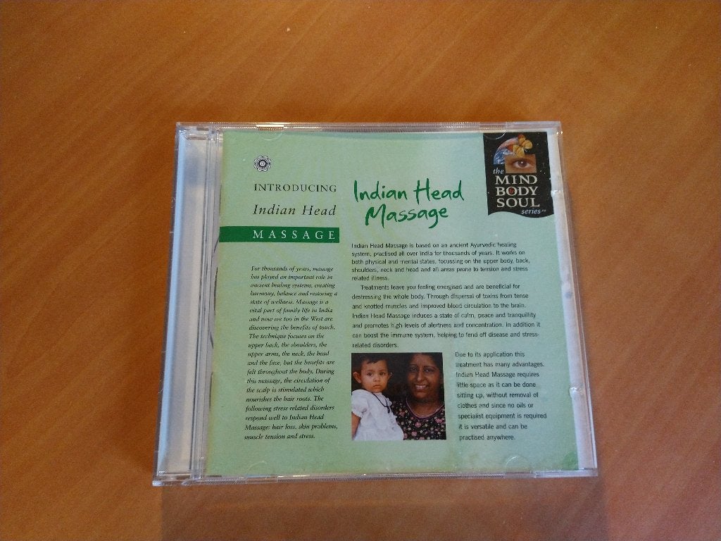 CD Indian Head Massage, Ophalen of Verzenden, Zo goed als nieuw