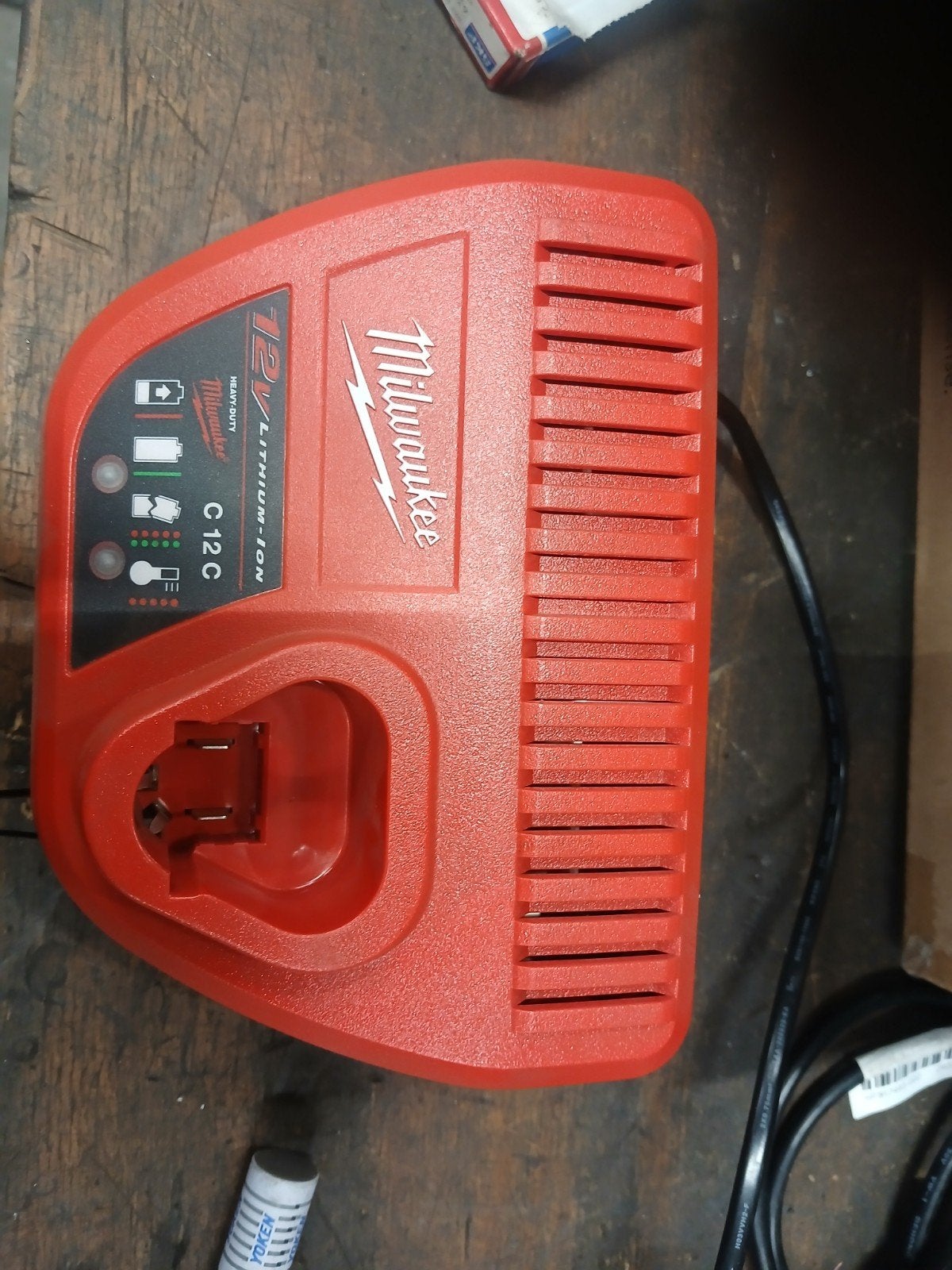 milwaukee lader c12, Ophalen of Verzenden, Nieuw