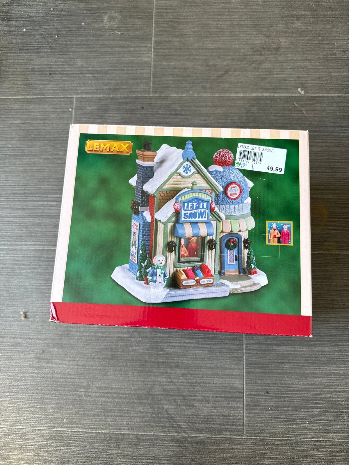 Lemax kerst huisje let it snow, Ophalen, Nieuw