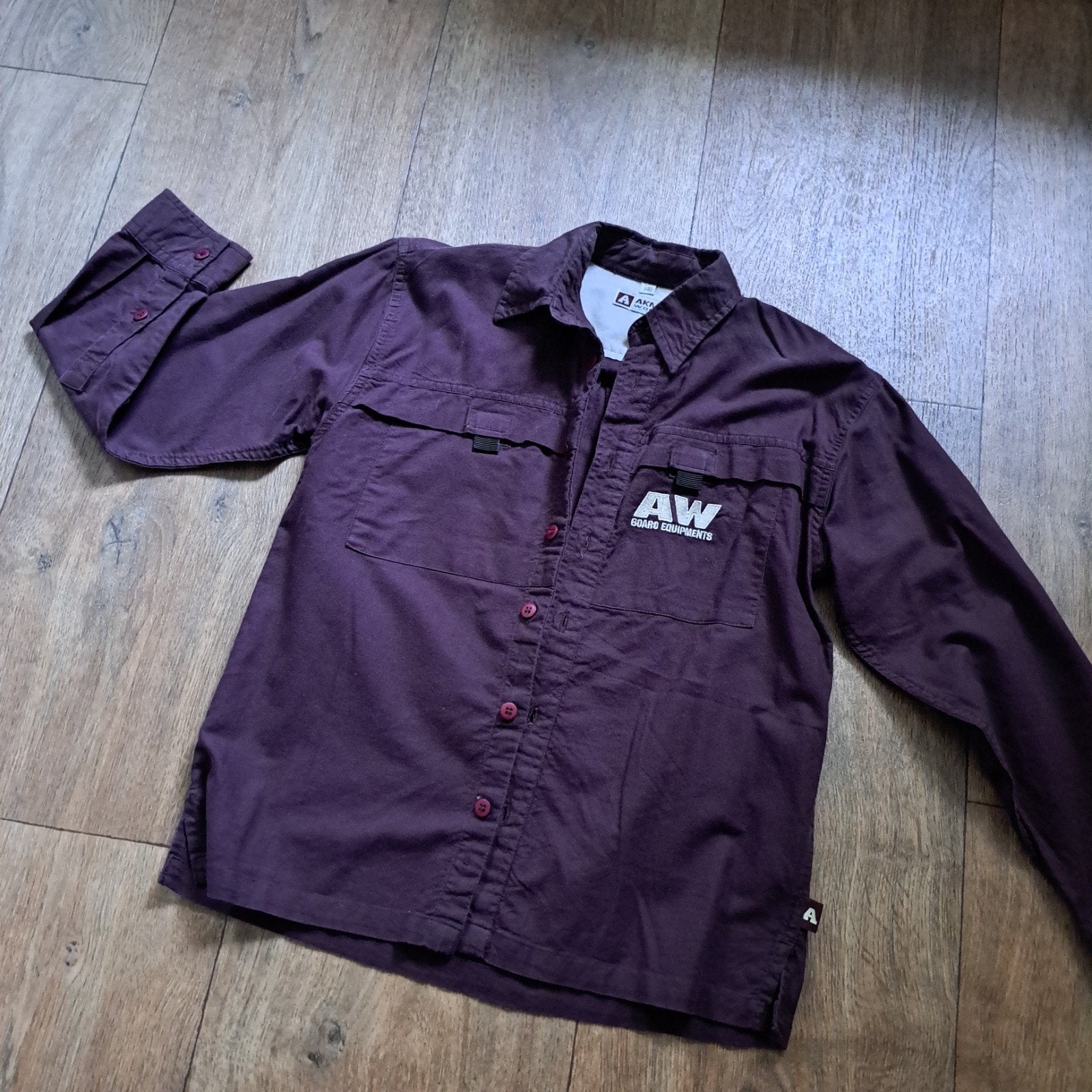 aubergine kleur blousje mt. 140/146, Overhemd of Blouse, Ophalen of Verzenden, Zo goed als nieuw, Akmo