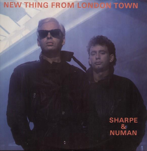Sharpe & Numan – New Thing From London Town 1986 synthy-pop, Gebruikt, Originele persing, 1980 - 1989, Ophalen of Verzenden