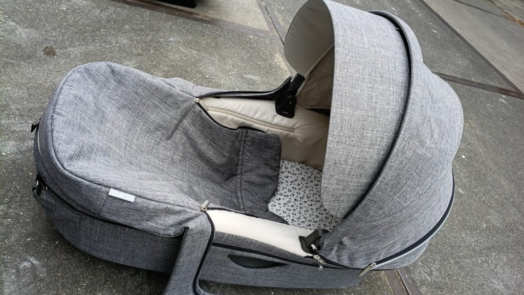 Stokke Trailz 3-in-1 Kinderwagen Grijs Melange (semi-nieuw), Jongetje of Meisje, Overige maten, Ophalen of Verzenden, Zo goed als nieuw