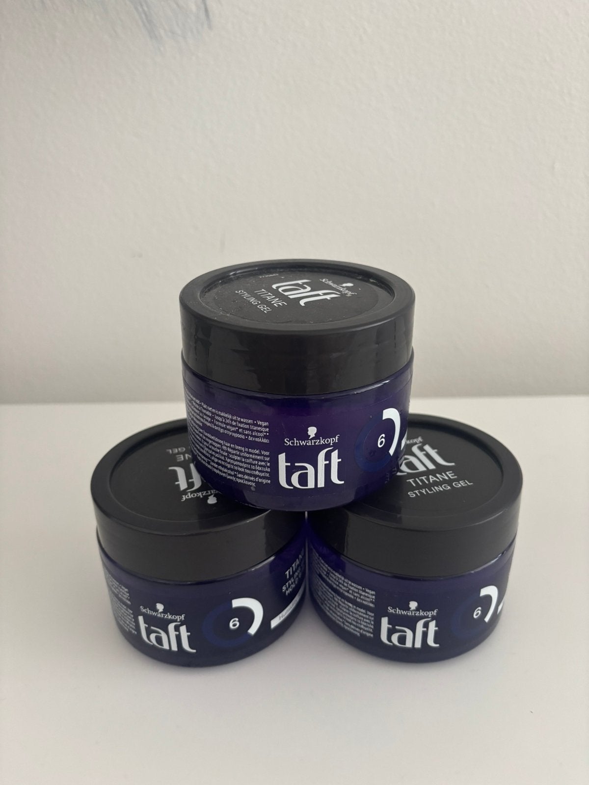 Taft titane styling gel, Ophalen, Nieuw, Gehele gezicht, Verzorging