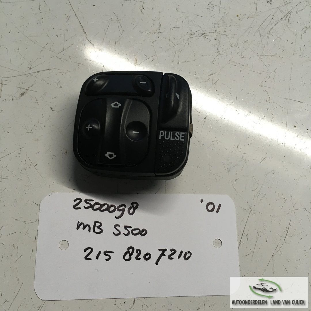 Mercedes S500 5.0 automaat 2001 25000098 Stoel Control Schak, Gebruikt, -, -, Ophalen of Verzenden