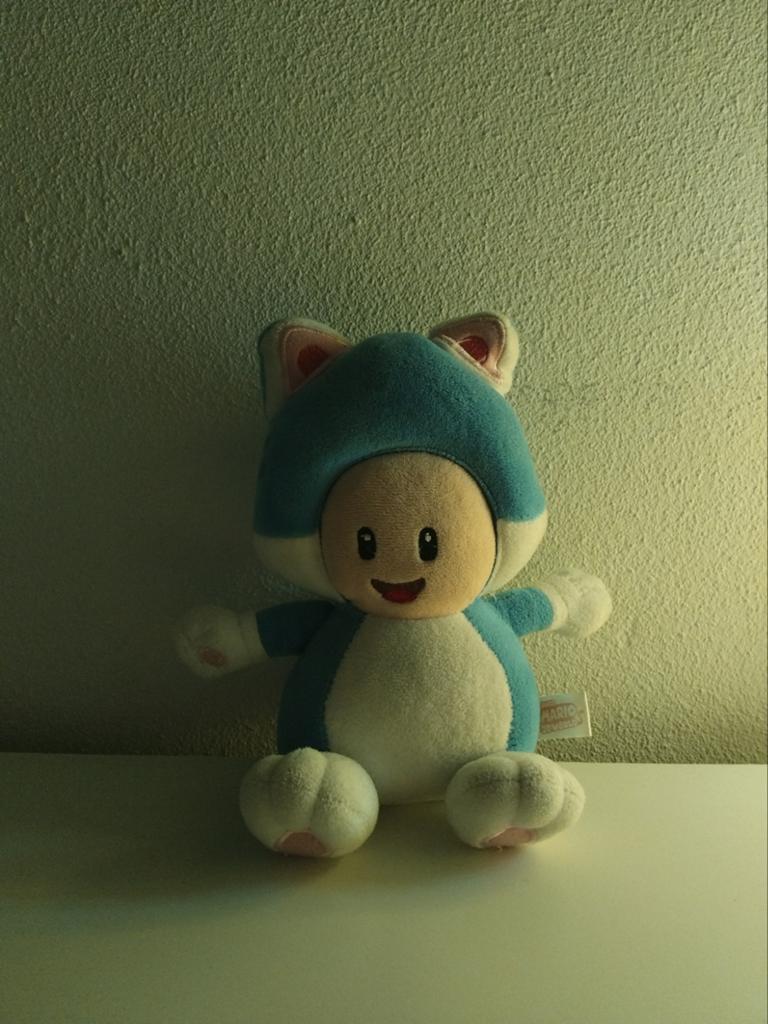 Super Mario Cat Toad Knuffel, Overige typen, Ophalen of Verzenden, Zo goed als nieuw, Nintendo