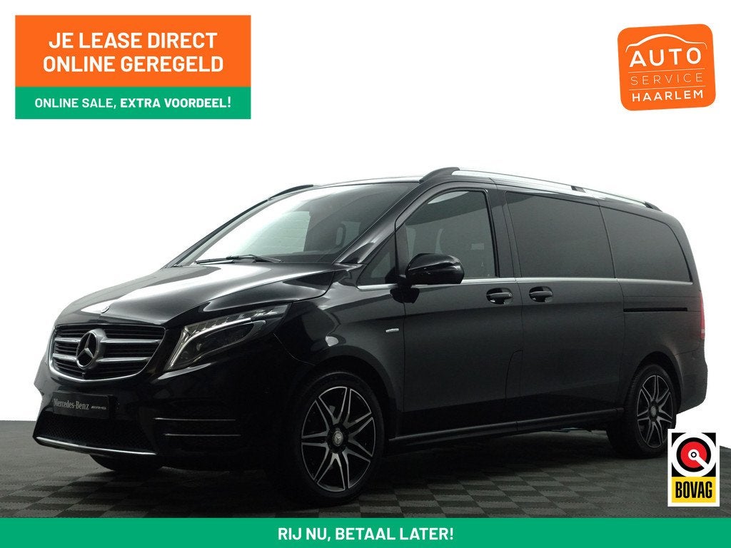 Mercedes-Benz V-Klasse 250d Lang AMG Edition Aut- 2x Schuifd, Auto's, Automaat, Achterwielaandrijving, Gebruikt, Met garantie (alle)