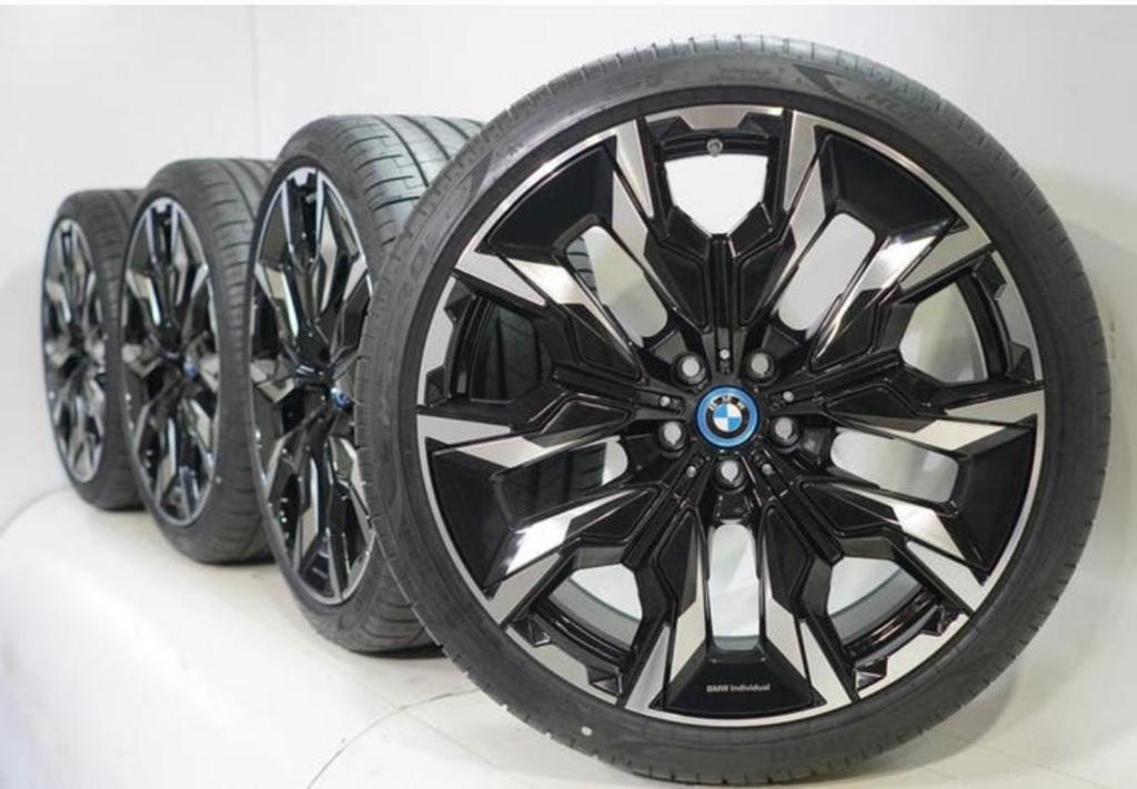 BMW 5 serie i5 G60 G61 954i 21 inch velgen Pirelli Zomerband, Auto-onderdelen, Banden en Velgen, Ophalen, 21 inch, Zomerbanden