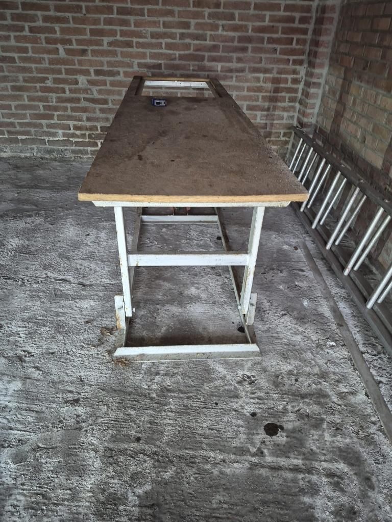 hydraulische werkttafel, Ophalen, Gebruikt