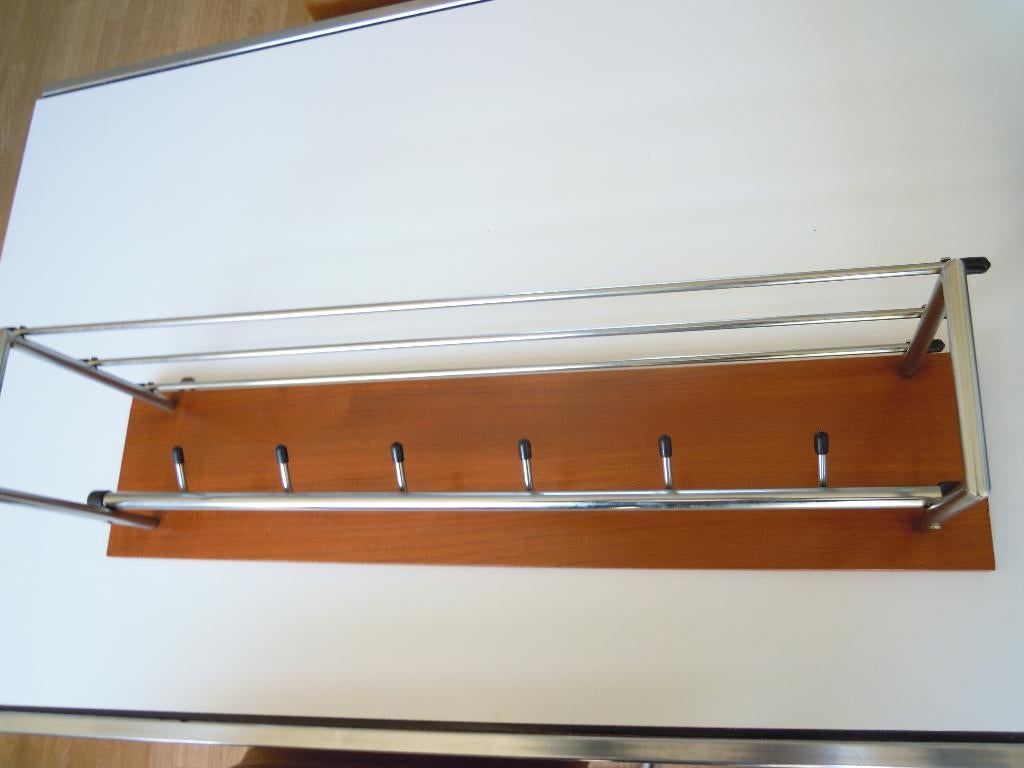 Vintage Design Retro Kapstok jaren 60 70, Wandkapstok, Gebruikt, Ophalen of Verzenden, Minder dan 100 cm