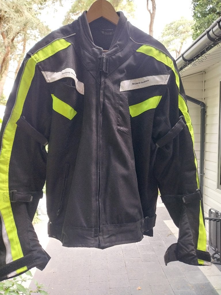 motor jas maat L, Ophalen of Verzenden, Tweedehands, Jas | textiel