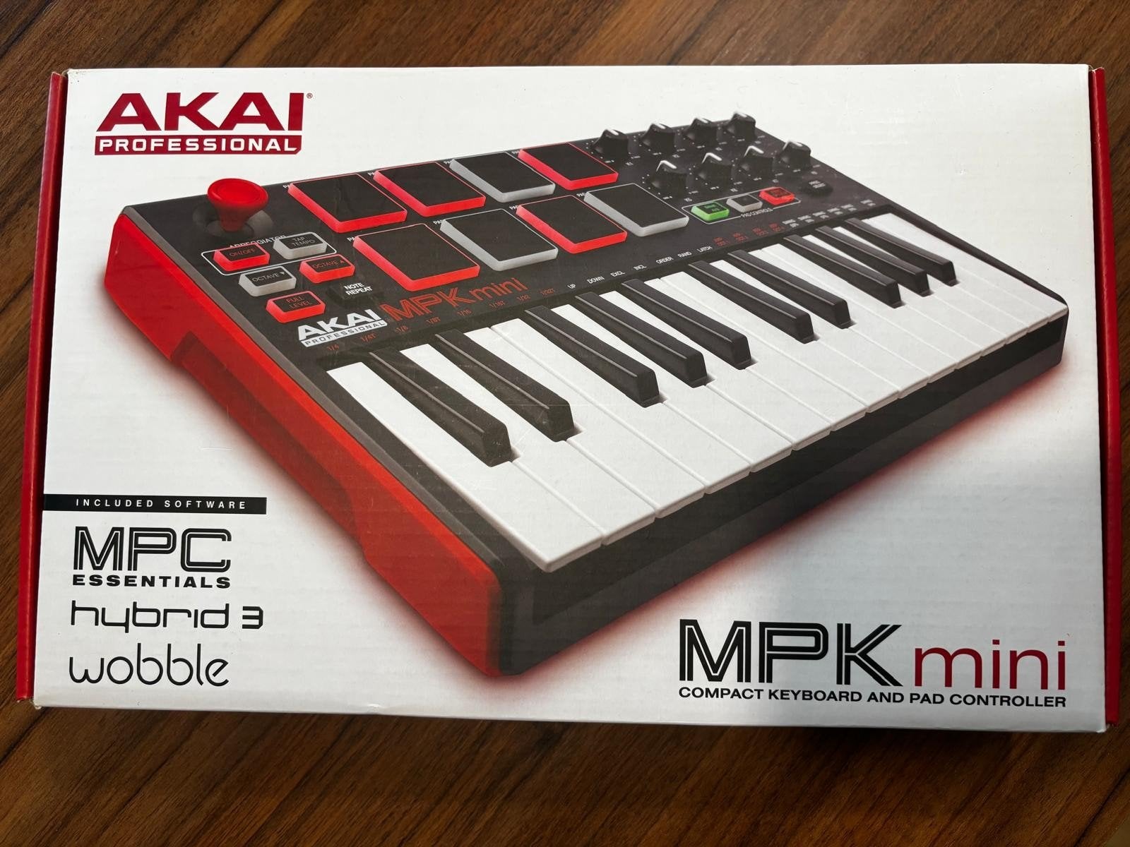 Akai MPK Mini MIDI-keyboard/pad controller, Ophalen of Verzenden, Overige aantallen, Overige merken, Midi-aansluiting