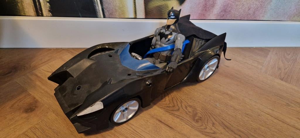 Batman actiefiguur met Batmobile, Ophalen of Verzenden, Gebruikt
