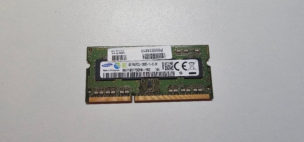 Samsung 4GB DDR3L 1600MHz SO-DIMM RAM – PC3L-12800S, Computers en Software, Gebruikt, DDR3, Ophalen of Verzenden, Laptop