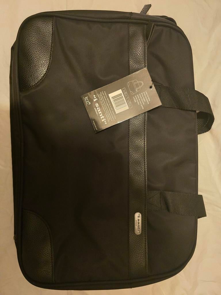 I Santi Milano tas nieuw, Sieraden, Tassen en Uiterlijk, Tassen | Reistassen en Weekendtassen, Nieuw, Zwart, 40 tot 60 cm, 30 cm of meer