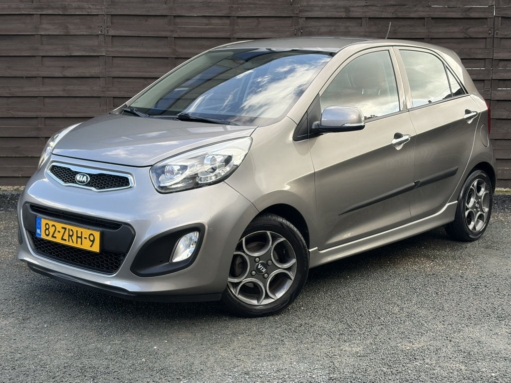 Kia Picanto 1.0 CVVT Design Edition Orange / AC / PDC / NAP, Auto's, Euro 5, Gebruikt, 400 kg, Origineel Nederlands