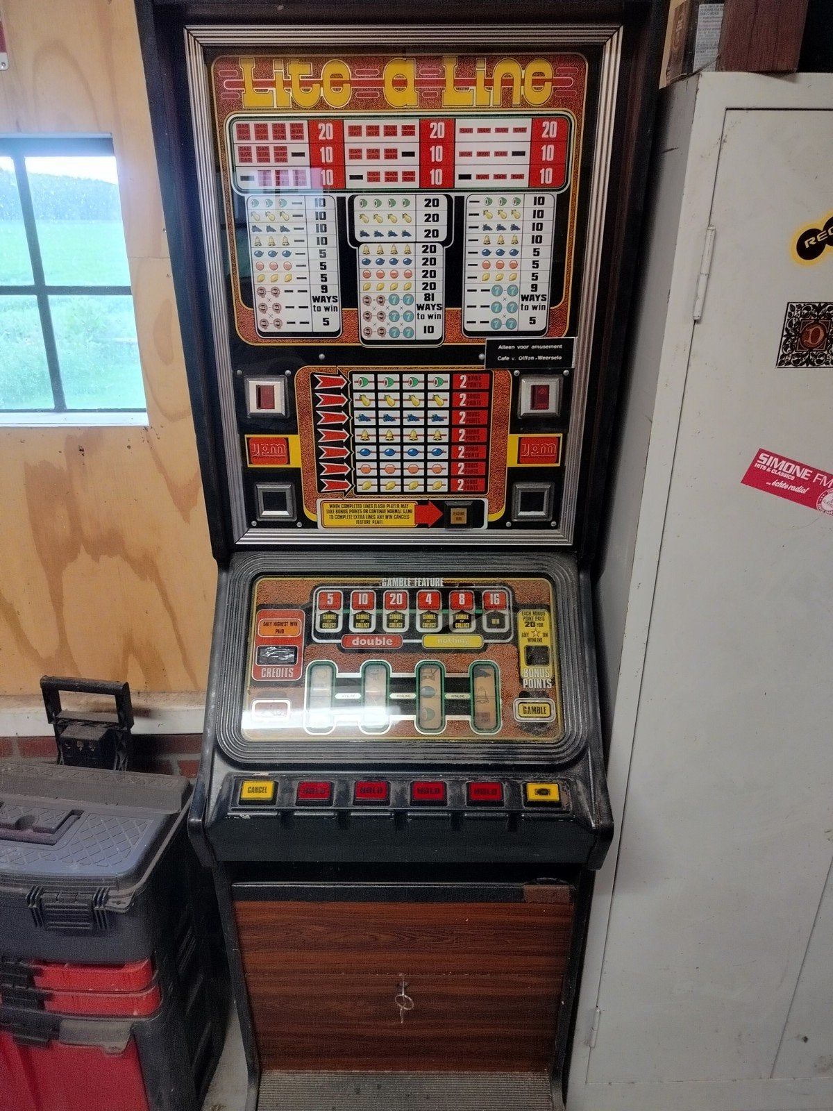 Gokautomaat te koop. Werkend teab, Verzamelen, Ophalen of Verzenden