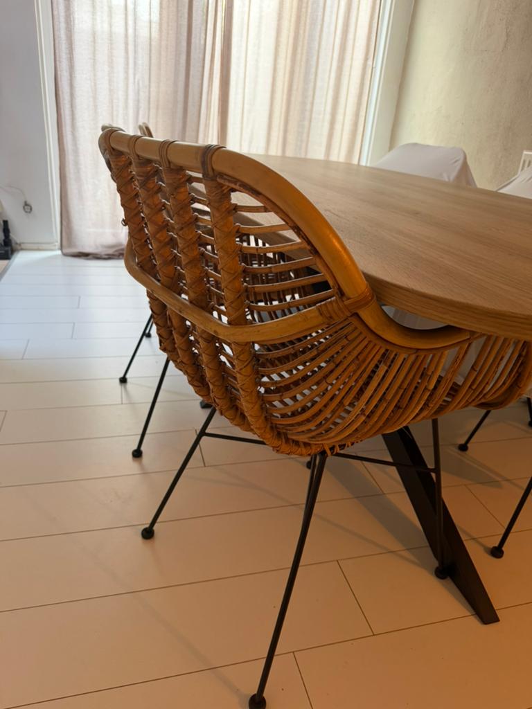 Eetkamer stoelen 6 stuks, Ophalen of Verzenden, Zo goed als nieuw