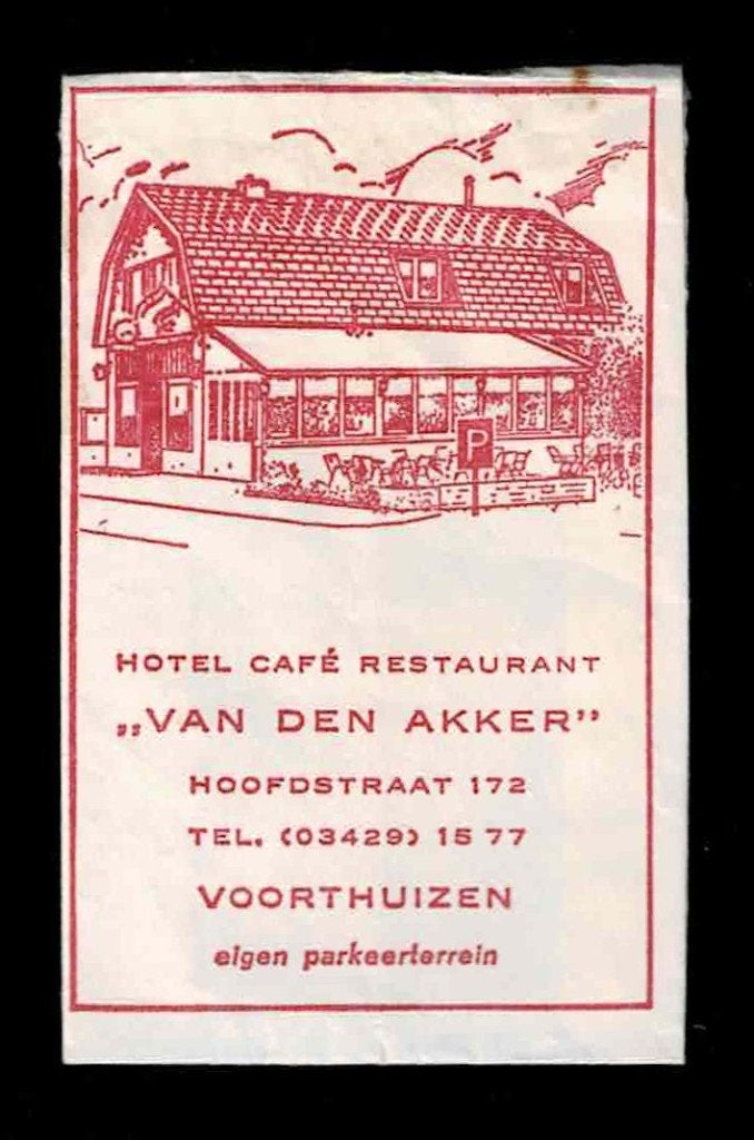 suikerzakje 1386 van der Akker Voorthuizen, Verzamelen, Ophalen of Verzenden, Nederland
