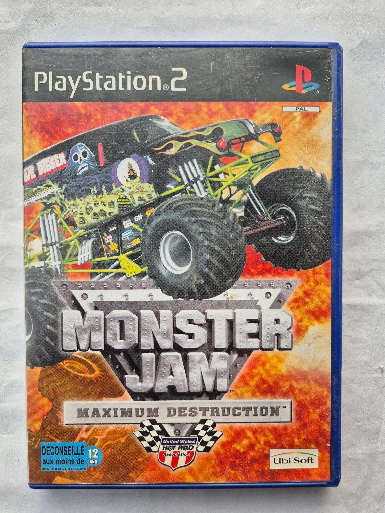 MONSTER JAM maximum destruction, Gebruikt, 1 speler, Racen en Vliegen, Ophalen of Verzenden