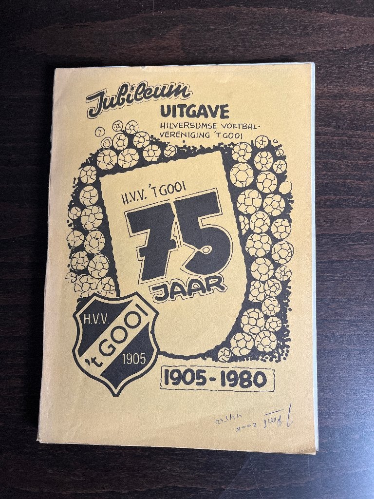 HVV `t Gooi 75 jaar, Ophalen of Verzenden, Zo goed als nieuw, Balsport