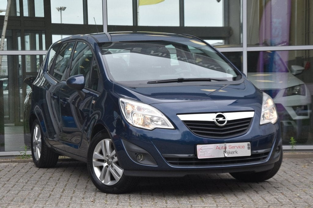 Opel Meriva 1.4 Turbo Edition Airco Nav. Pdc Trekhaak Lm-Vel, Auto's, Opel, Bedrijf, Te koop, Meriva, ABS, Airbags, Airconditioning