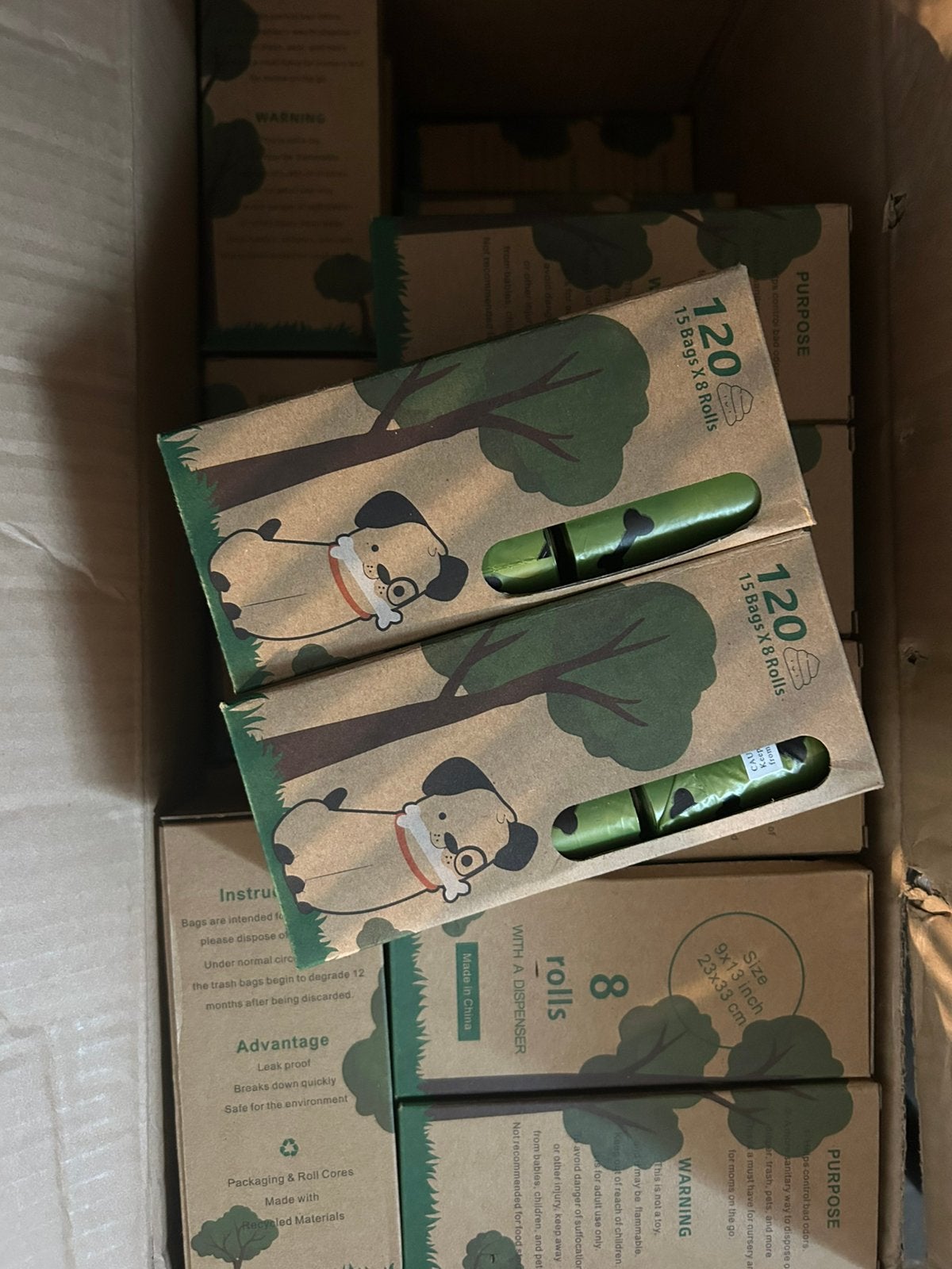Partij hondenpoepzakjes, Dieren en Toebehoren, Honden-accessoires, Ophalen of Verzenden, Nieuw
