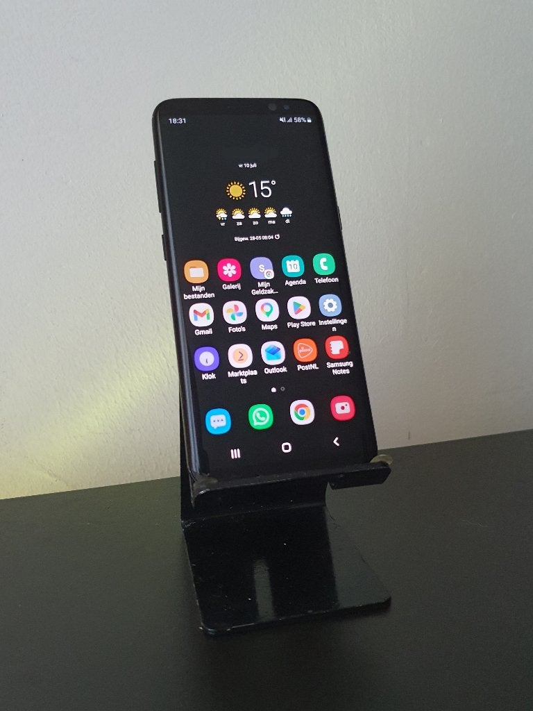 Samsung Galaxy S8 SM-G950F 64Gb Black, Gebruikt, Zwart, Touchscreen, Ophalen of Verzenden