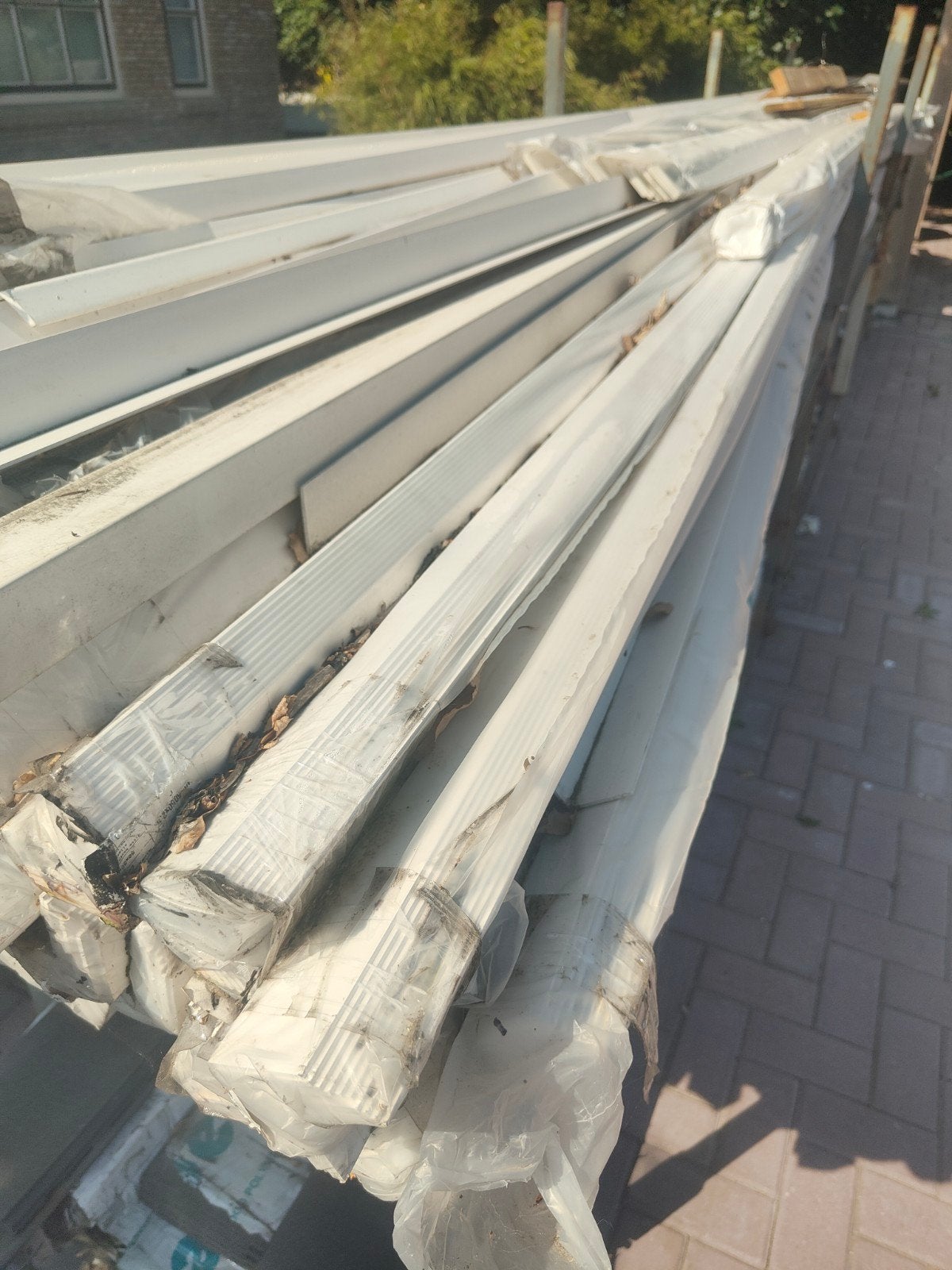 kunstof hoekprofielen 750 stuks..., Ophalen