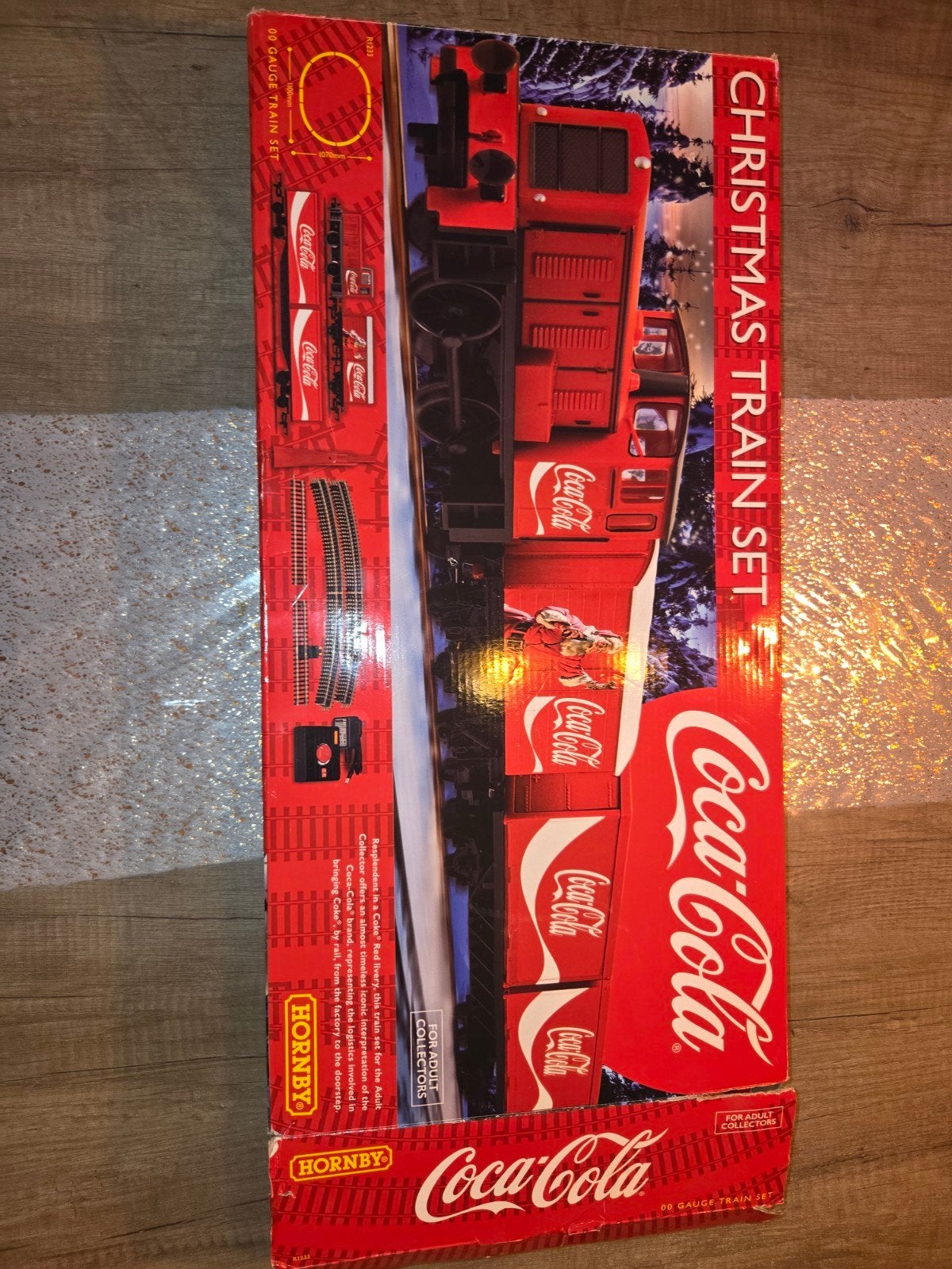 Hornby Coca-Cola Kerst Treinset - Nieuw in Doos, Overige merken, Treinset, Gelijkstroom, Nieuw