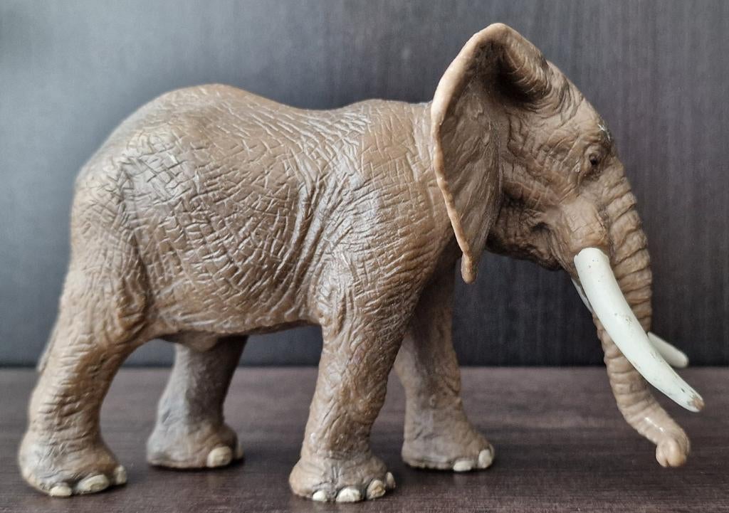 Schleich Wild Life Afrikaanse Olifant - 2004, Ophalen of Verzenden, Gebruikt, Wild dier, Beeldje of Figuurtje