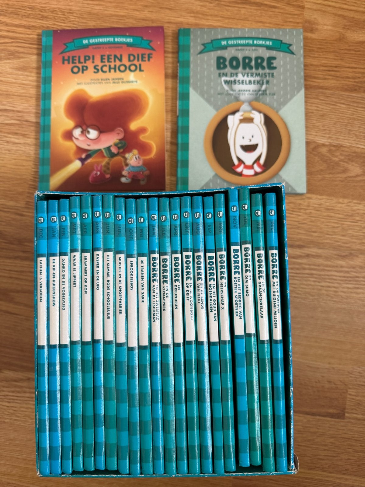23 Borre boekjes groep 5 - Complete set met extra boeken, Boeken, Ophalen, Gelezen, Fictie algemeen