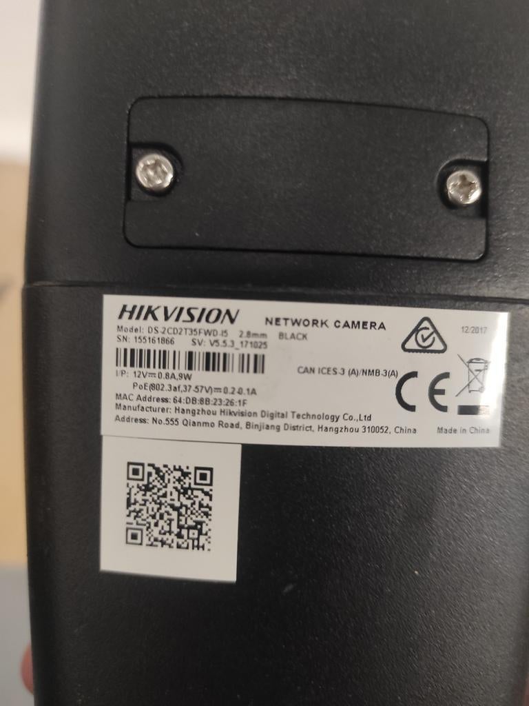 Hikvision DS-2CD2T35FWD-i5, Ophalen of Verzenden, Gebruikt, Buitencamera