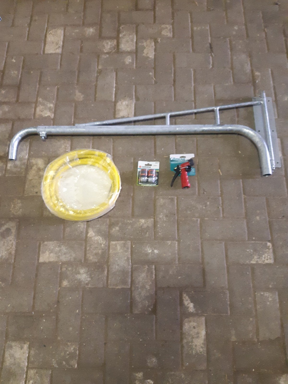PAARDENBOXEN/ Wasplaatsarm/ wasplaatswand en paal/ voerbak, Ophalen of Verzenden, Nieuw, Overige merken