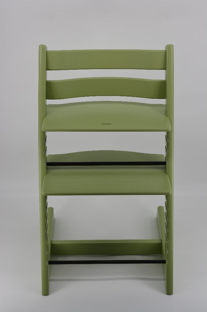 Stokke Tripp Trapp Moss Green – Refurbished Tripp Trapp, Kinderen en Baby's, Kinderstoelen, Verzenden, Zo goed als nieuw, Meegroeistoel