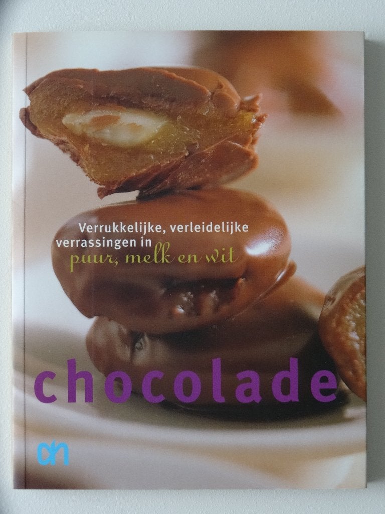 Boekje “Chocolade” en schaaltje voor chocolate lovers, nieuw, Ophalen of Verzenden, Nieuw, Taart, Gebak en Desserts