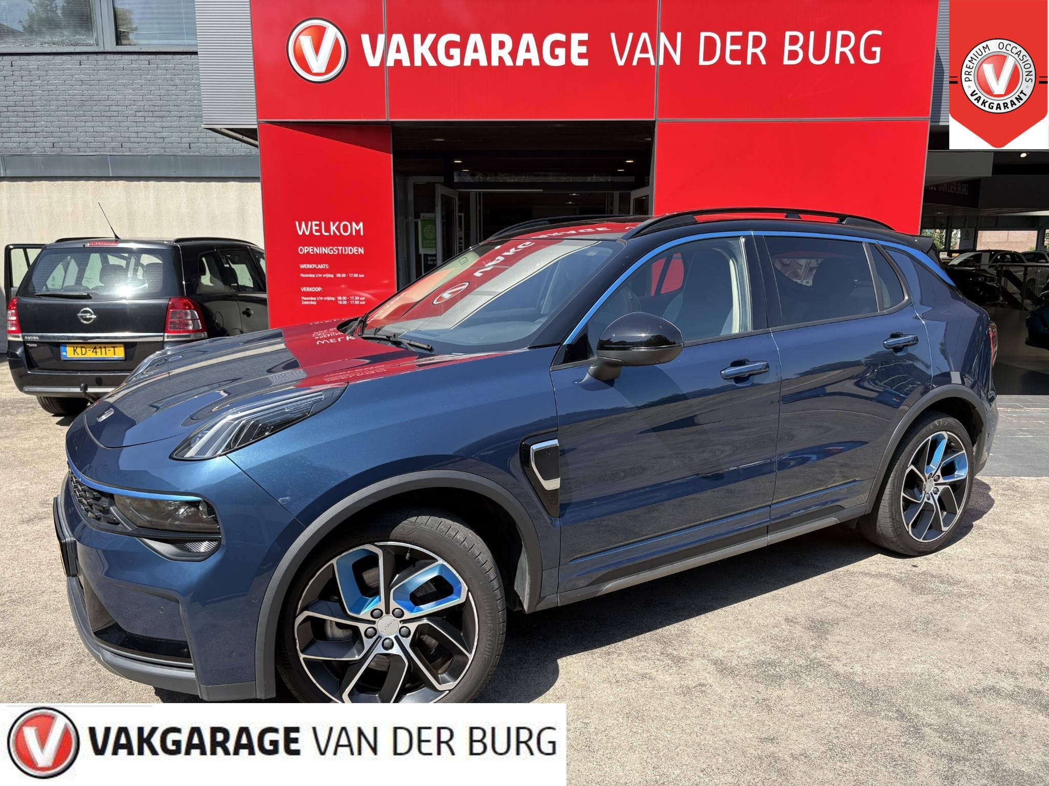 Lynk & Co 01 1.5, Auto's, 12 maanden, Stof, Euro 6, Blauw