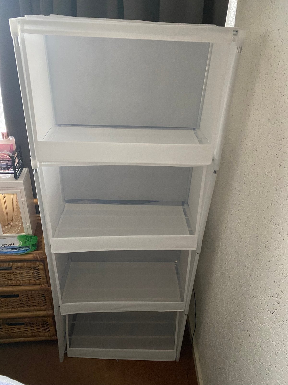 Nieuwe stoffen kast, 1x hangkast, 1x legkast.€12,50 per stuk, Huis en Inrichting, Ophalen, Nieuw