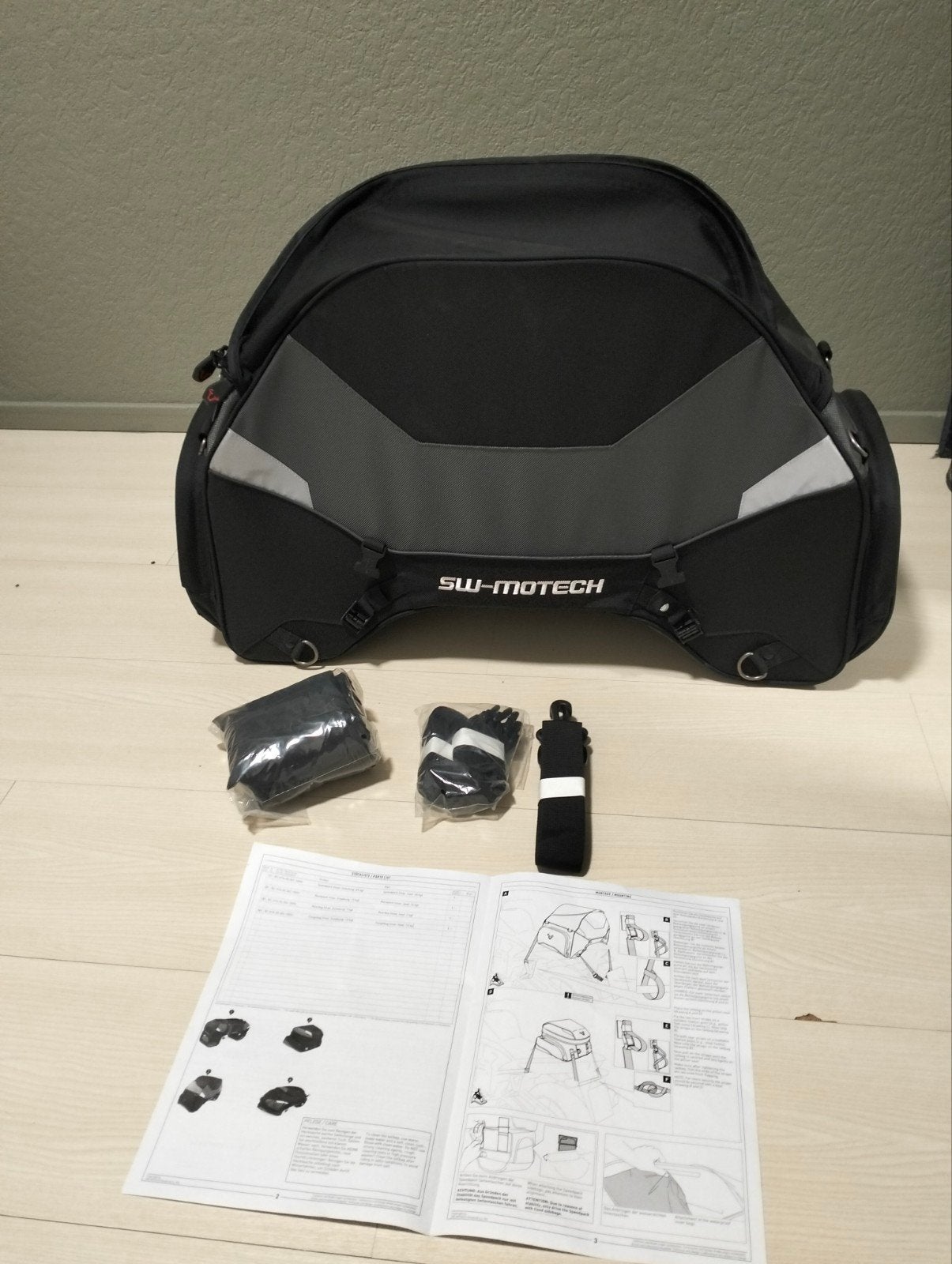 Nieuwe SW-Motech Racepack Buddy Zadeltas 50-65 liter, Motoren, Accessoires | Koffers en Tassen, Ophalen of Verzenden, Nieuw