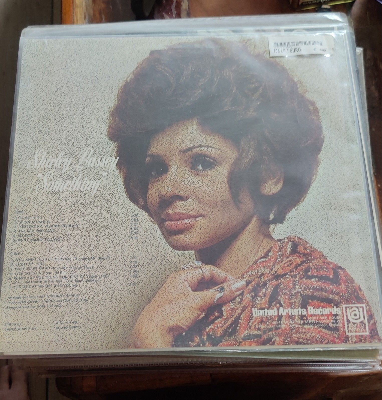 Shirley Bassey - Something LP (Pop), LP, Gebruikt, Pop, Ophalen of Verzenden
