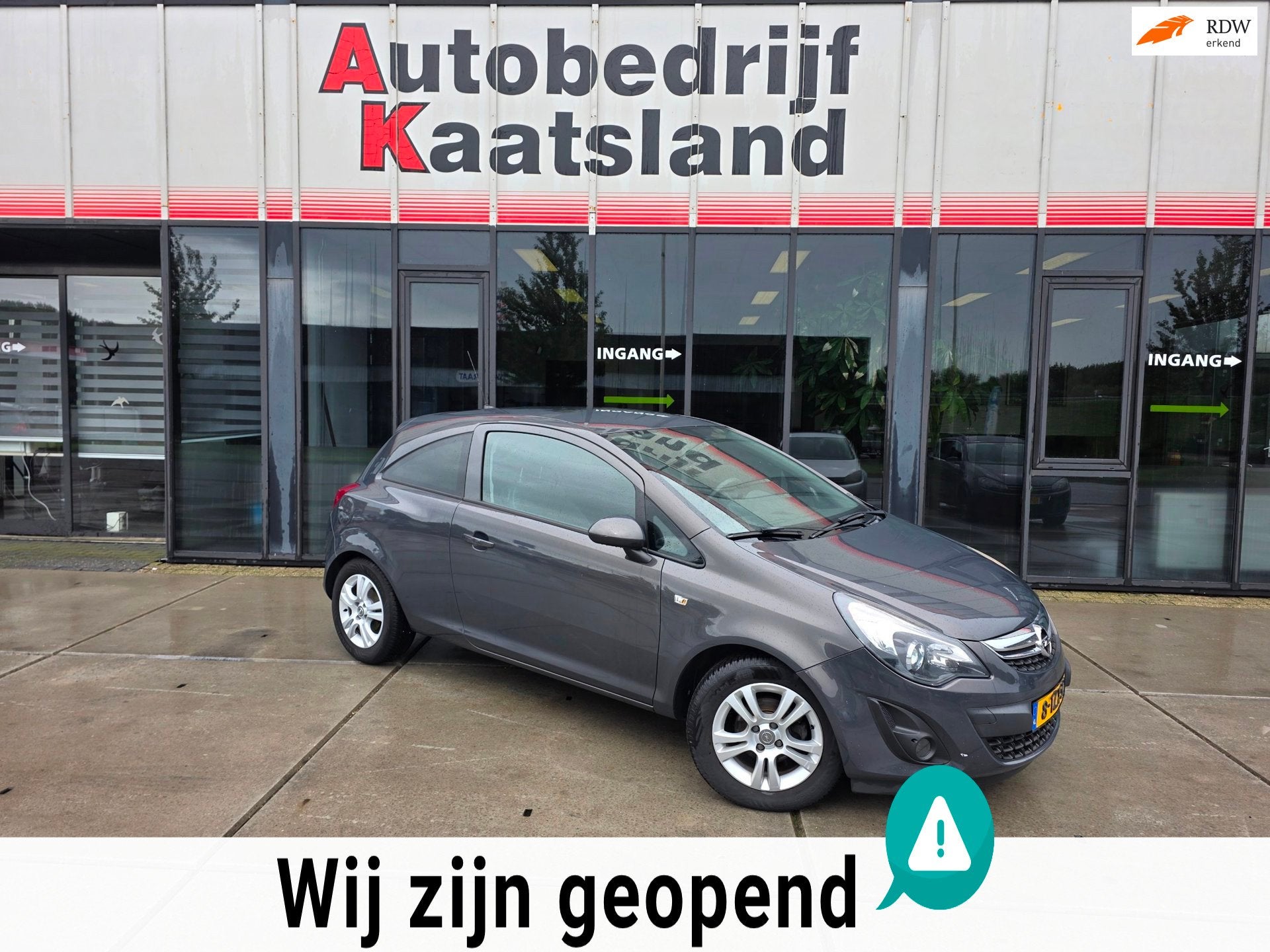 Opel Corsa 1.3 CDTi EcoFlex S/S Business+ - Airco - NIEUWE A, Voorwielaandrijving, Euro 5, Gebruikt, Zwart