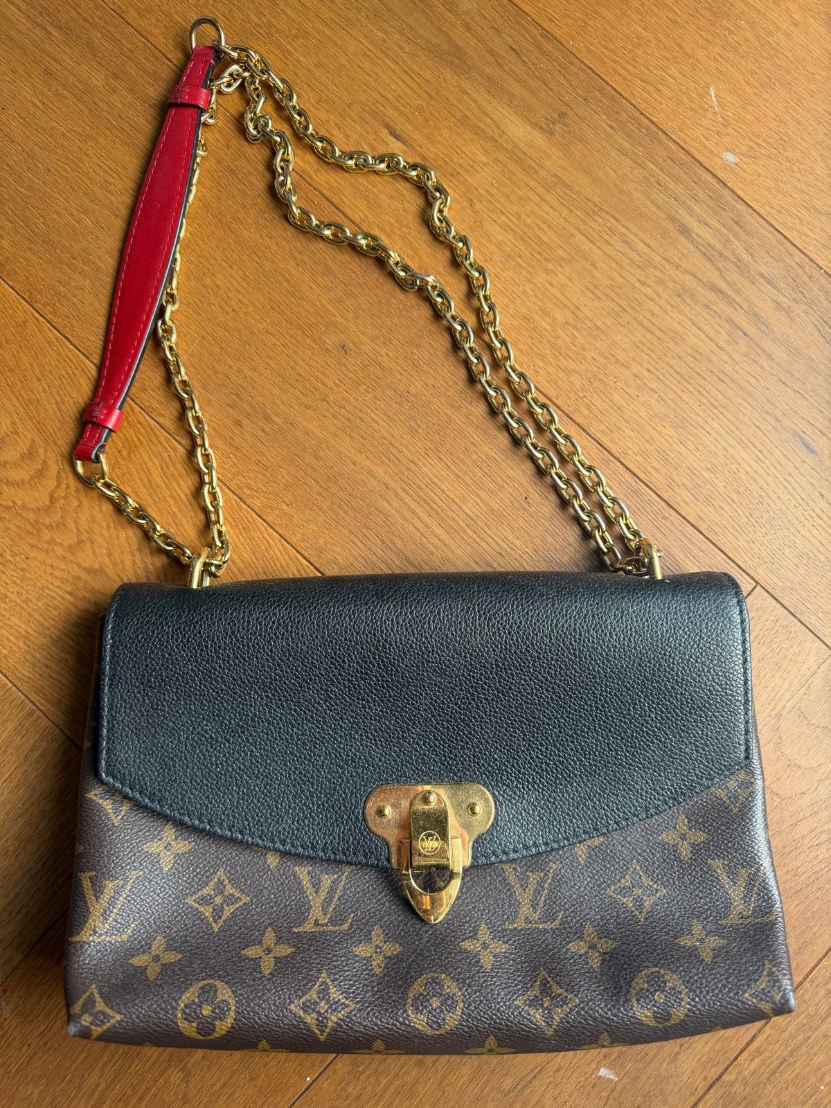 Louis Vuitton saint placide, Ophalen, Gebruikt, Bruin, Schoudertasje
