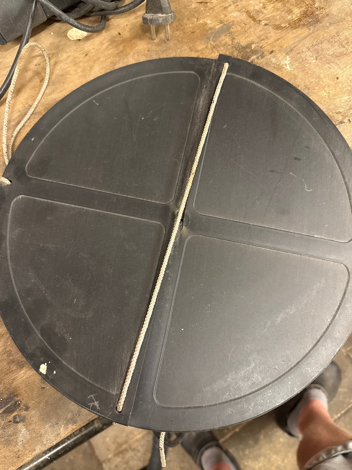 Ankerbol / Ankerboei - Zwart, 38cm diameter, Watersport en Boten, Ophalen of Verzenden, Gebruikt, Overige typen